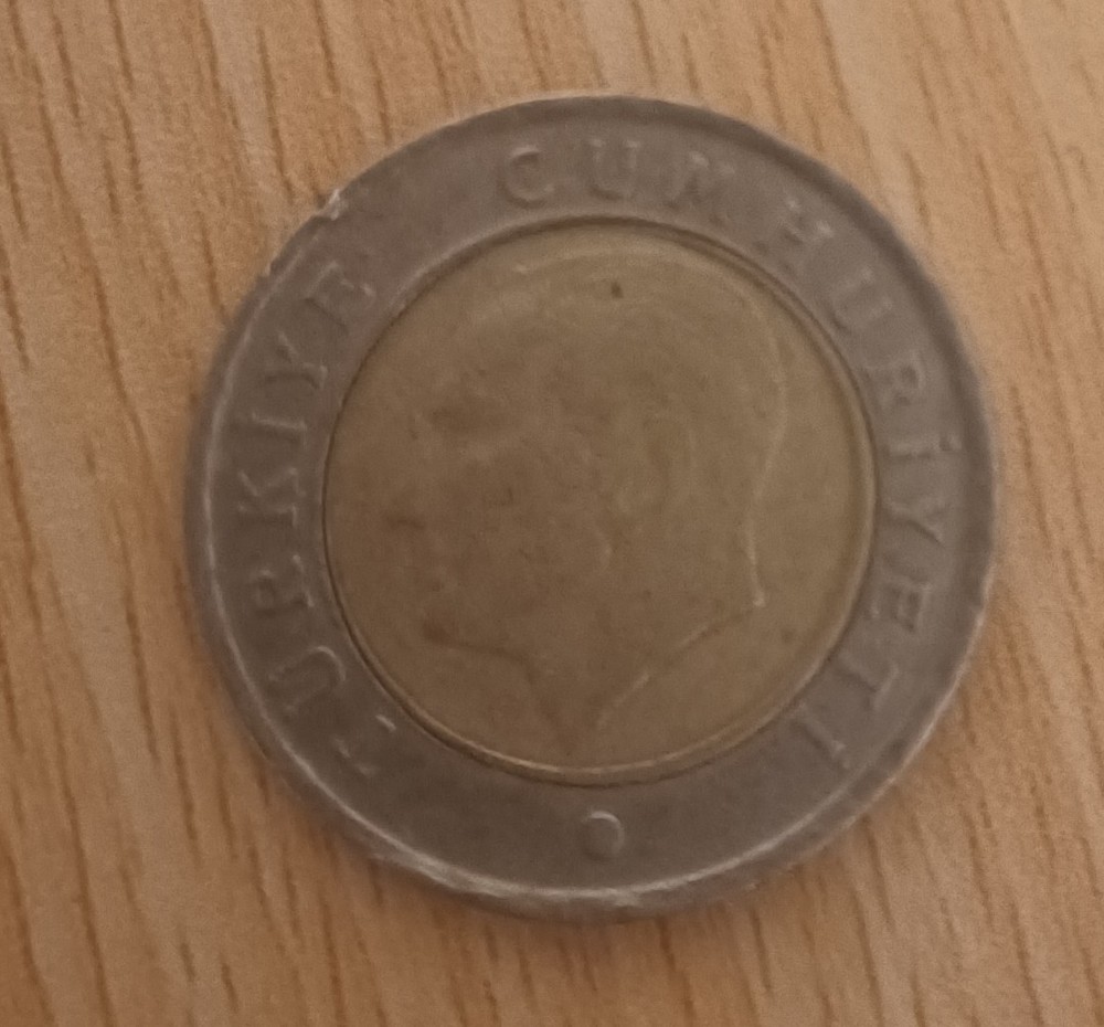 Turkey Kurus Coins X5