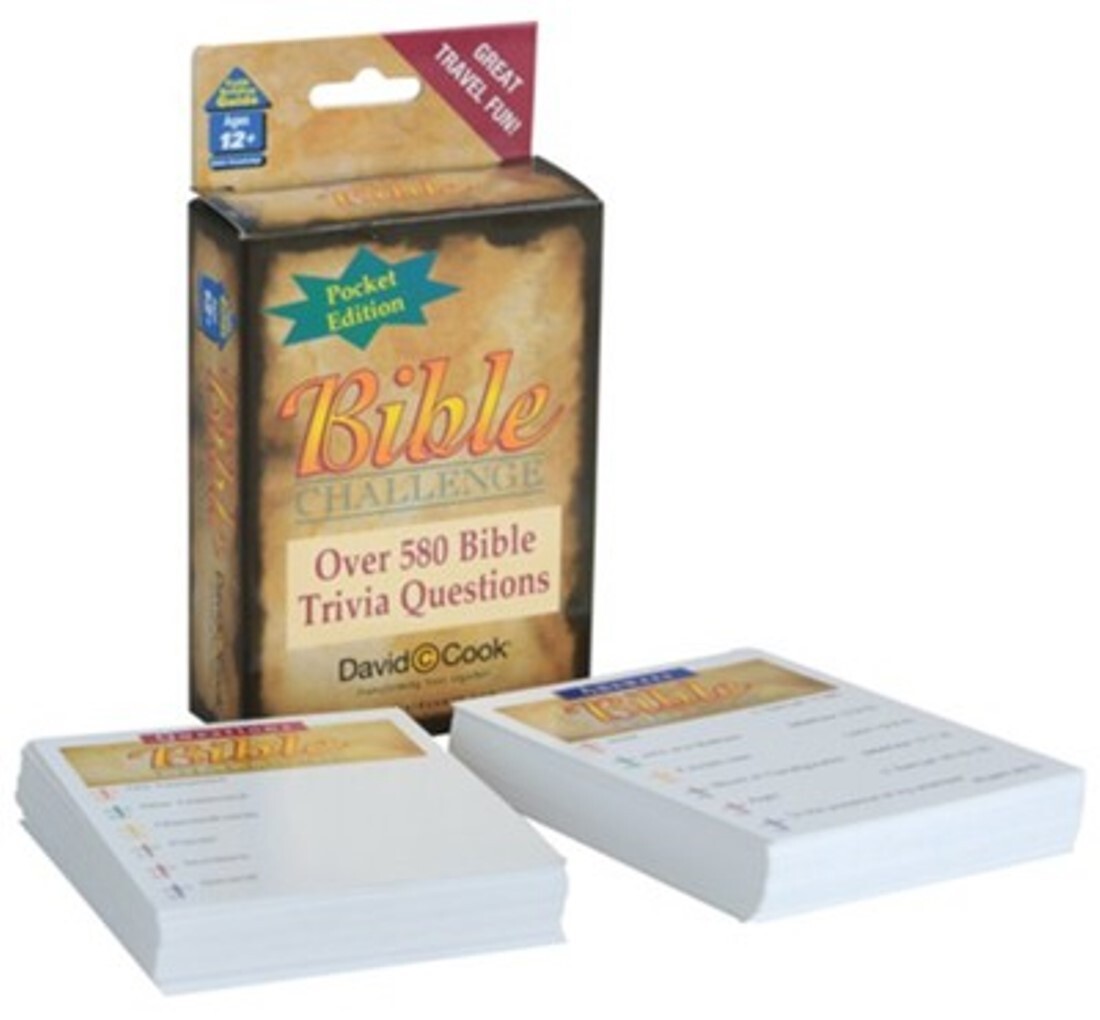 Bible Challenge Pocket Edition NEW Cards Over 580 Bible Trivia Questions