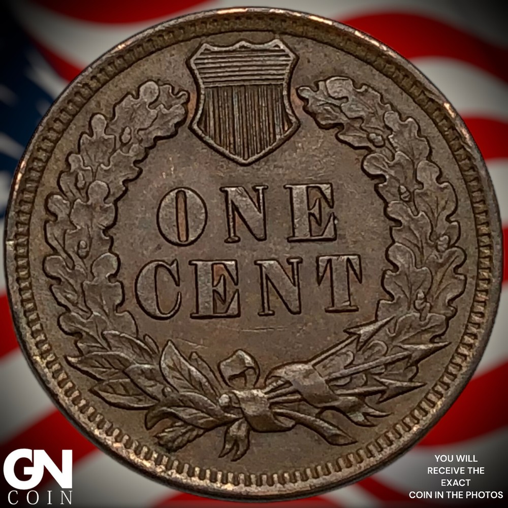 1907 Indian Head Cent Penny X1943