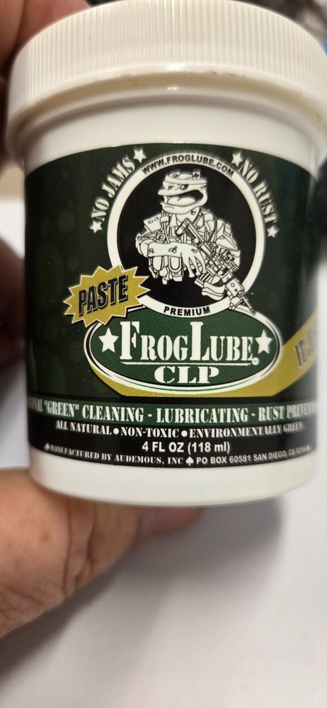 FrogLube CLP Paste Jar. Cleaning, Lubricating & Rust Prevention
