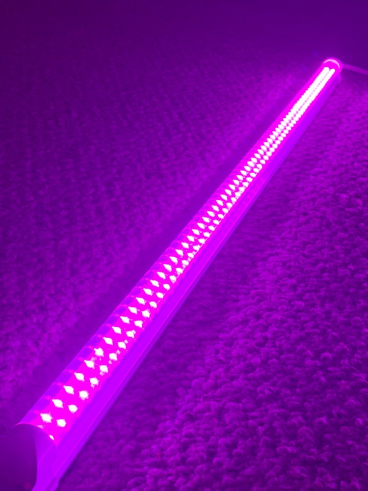 LED Grow Light Full Spectrum Red Blue 2 Pack With Accessories
