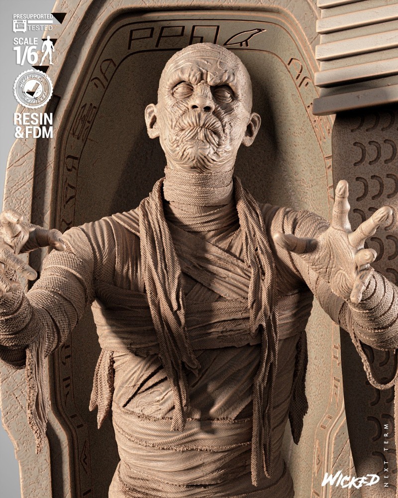 Horror Classic The Mummy model kit unassembled unpainted see Description