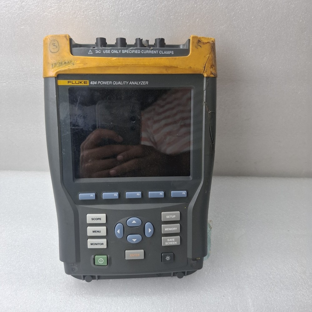 FLUKE 434 POWER QUALITY ANALYZER FLUKE 434 UNIT ONLY