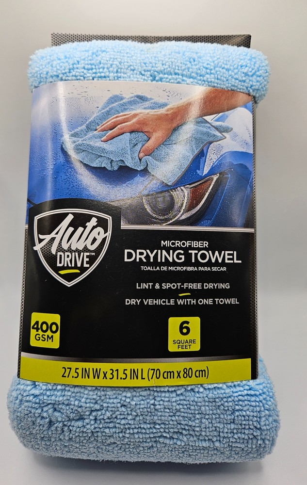 Auto Drive Microfiber 6 SQ FT Super Absorbent Drying Towel