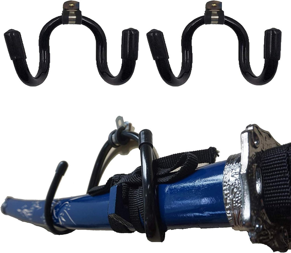 Universal Adjustable Wall Mount Rack - Sword Holder Sword Display Stand Hanger S