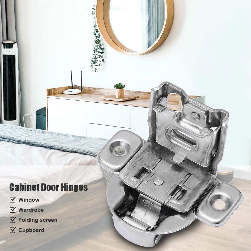 1-1/2" Overlay Soft Close Face Frame 105° Compact Cabinet Hinge Handware Lots