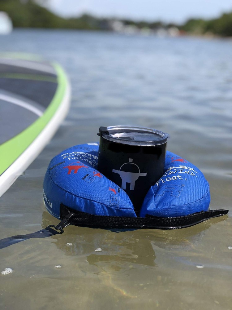 Human Bobber Inflatable Floating Drink Holder for Pool Drink Float bar float...