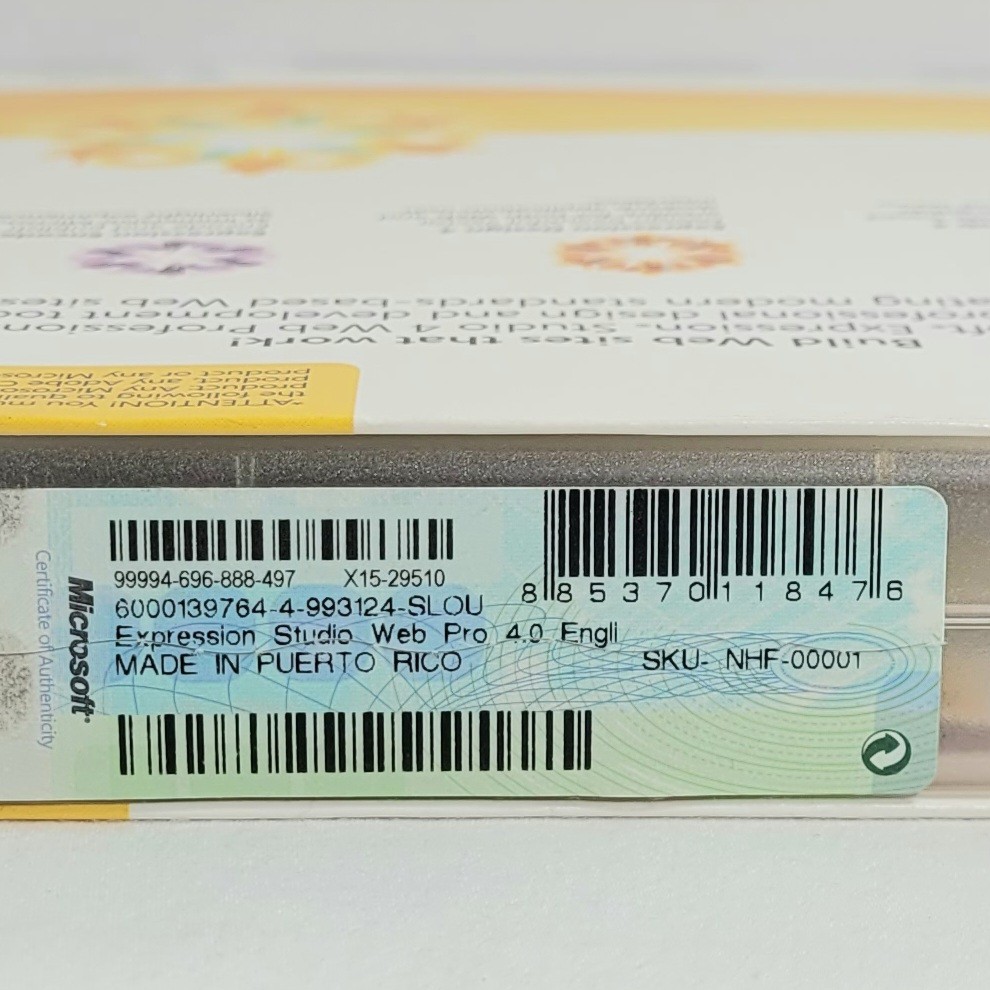 Microsoft Expression Studio 4 Web Professional Upgrade