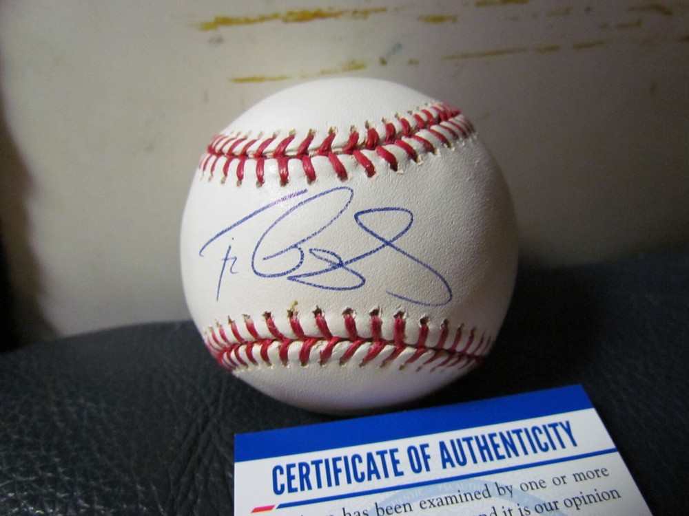 Tom Garzelanny Signed Baseball PSA Certified
