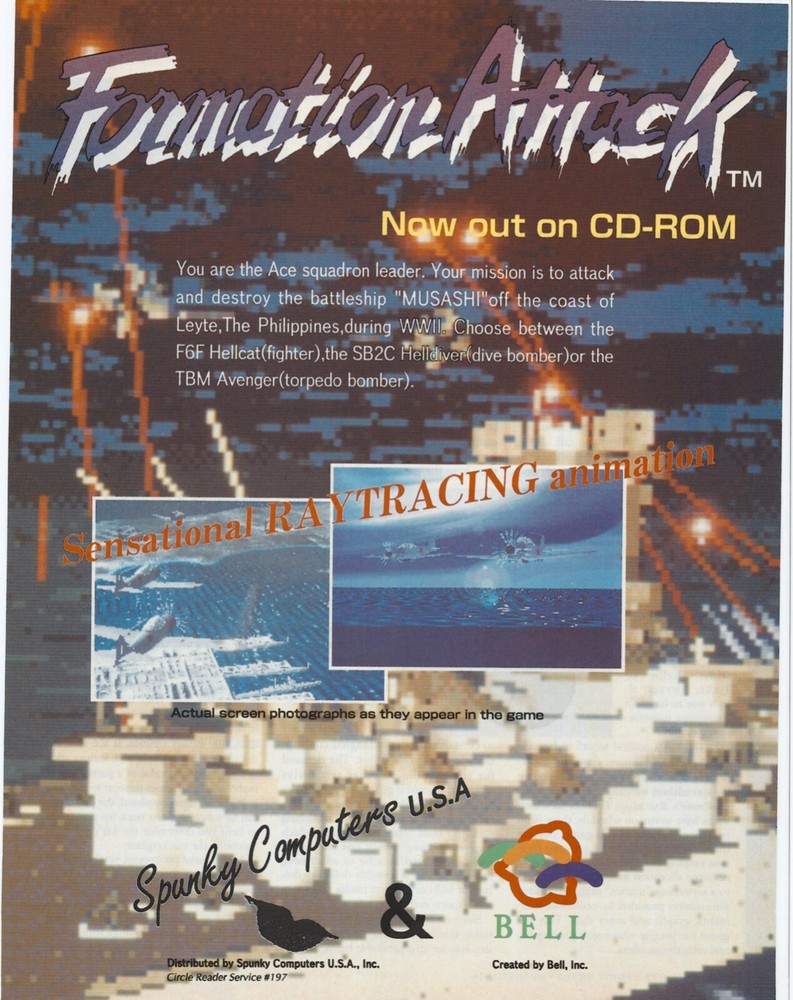 Formation Attack Print Ad/Poster Art PC Big Box