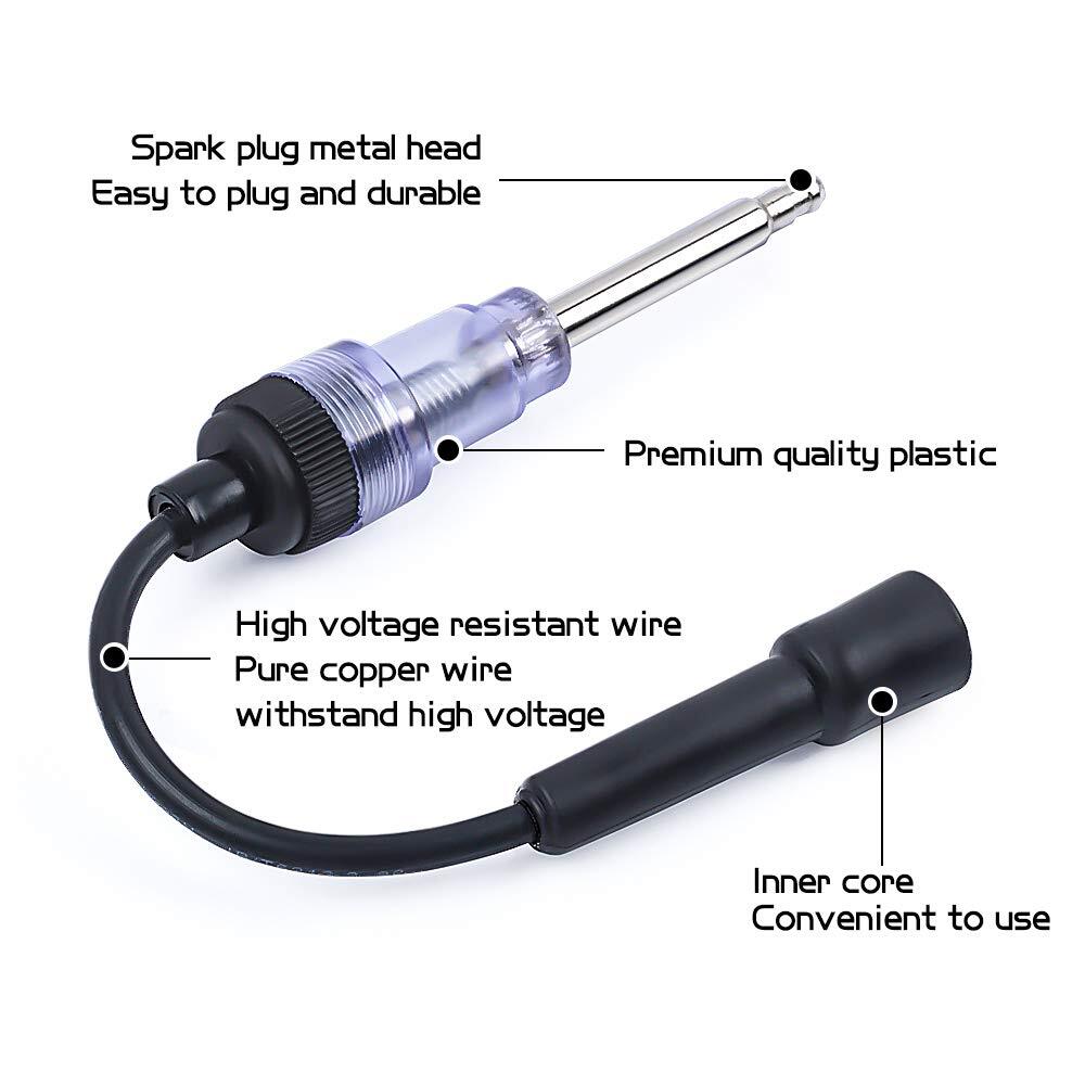Auto Diagnostic Test Tools Spark plug Tester Ignition System Coil Engine