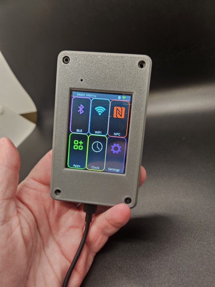 Ghost Esp 1.9 Pen Test Tool with Case , Network Security Development Board