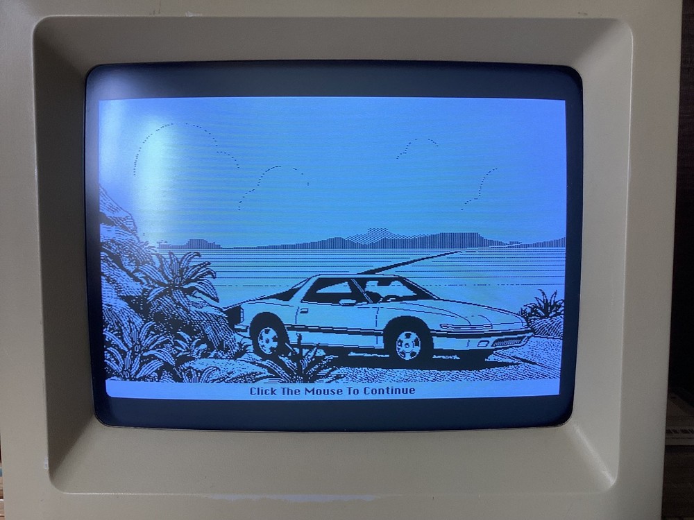 Vintage Macintosh Mac Program BUICK DIMENSION 800K Disk 512k, Plus, SE, Classic!