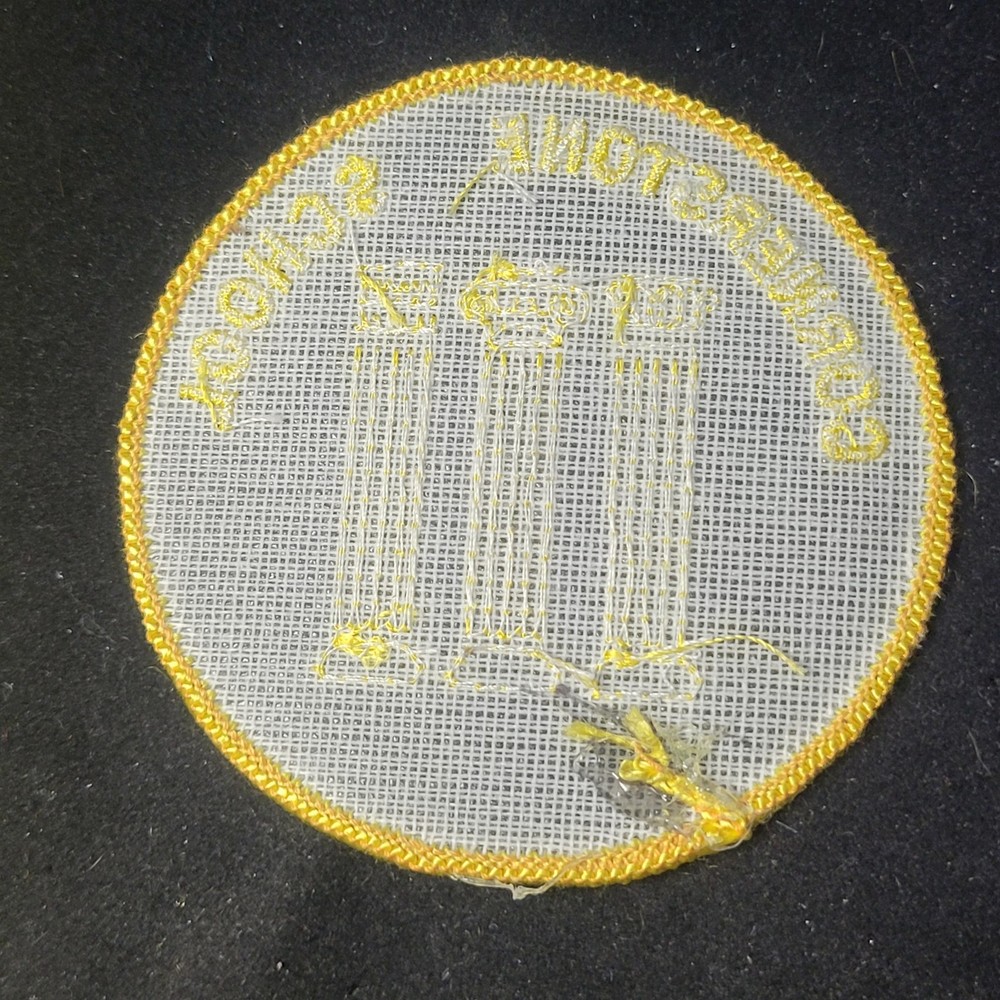Cornerstone School Embroidered Jacket Patch Logo