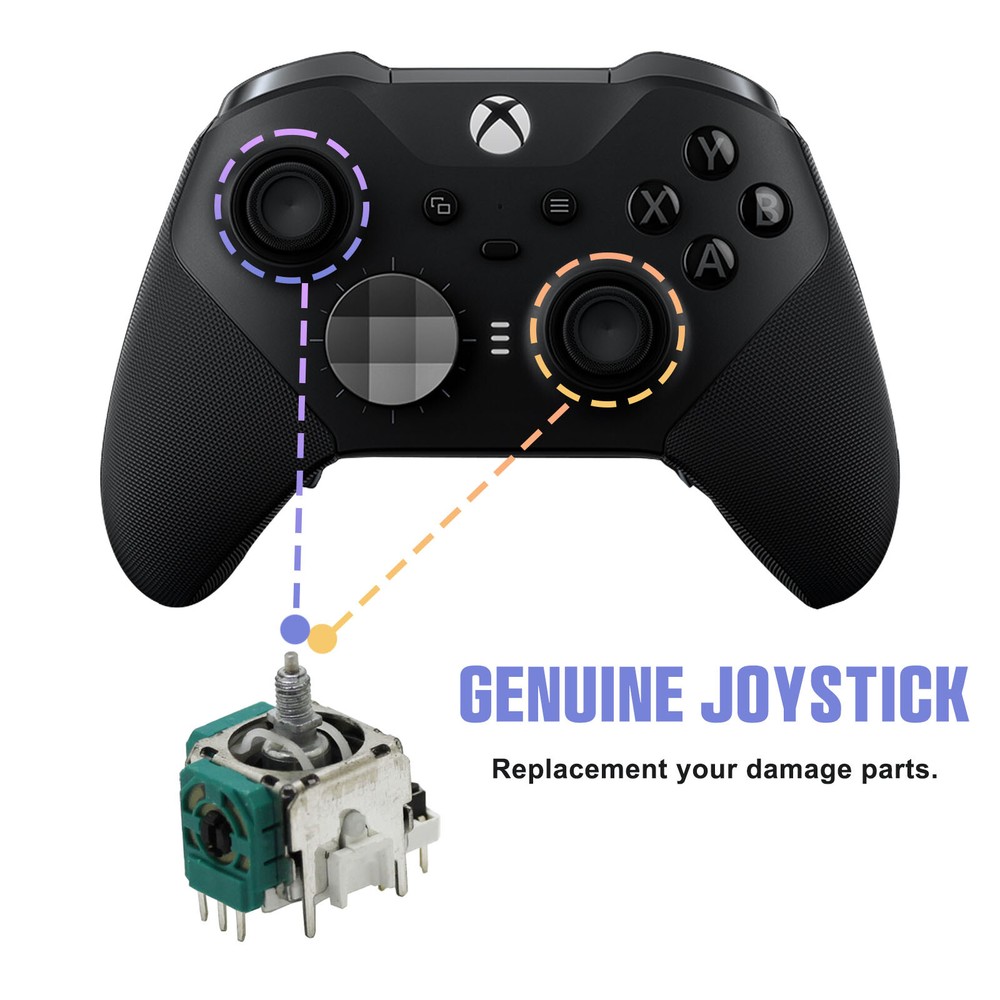 OEM Joystick 3D Analog Thumbstick Replace For Xbox One Elite Series 2 Controller