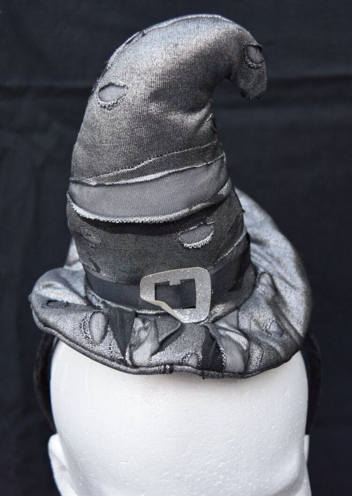 Halloween Witch Hat Headband Black