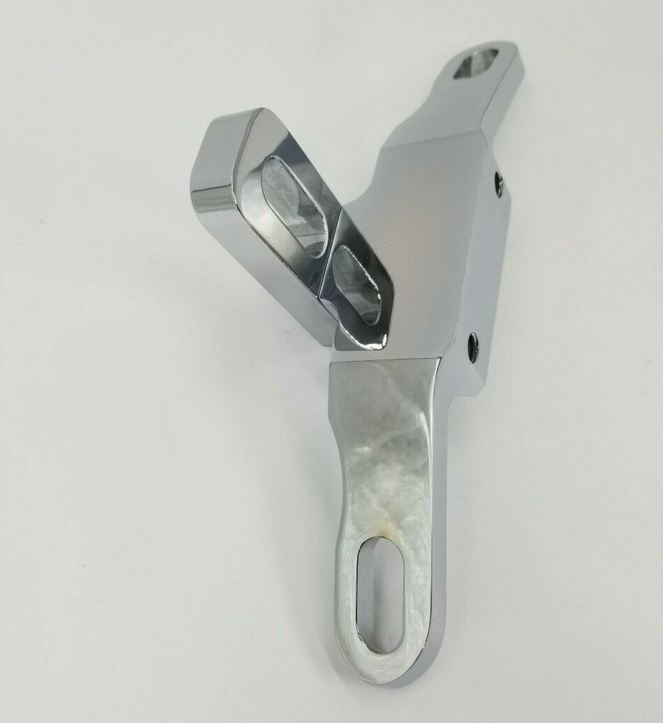 Chrome Top Motor Mount w Coil Holes for Harley FL FX 1948-99 Panhead Shovelhead