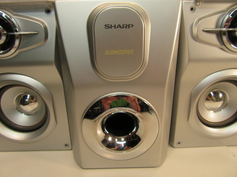 Three Sharp Component Speakers