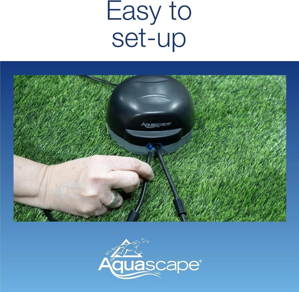 Easy Maintenance Pond Aerator - 2 Outlets-