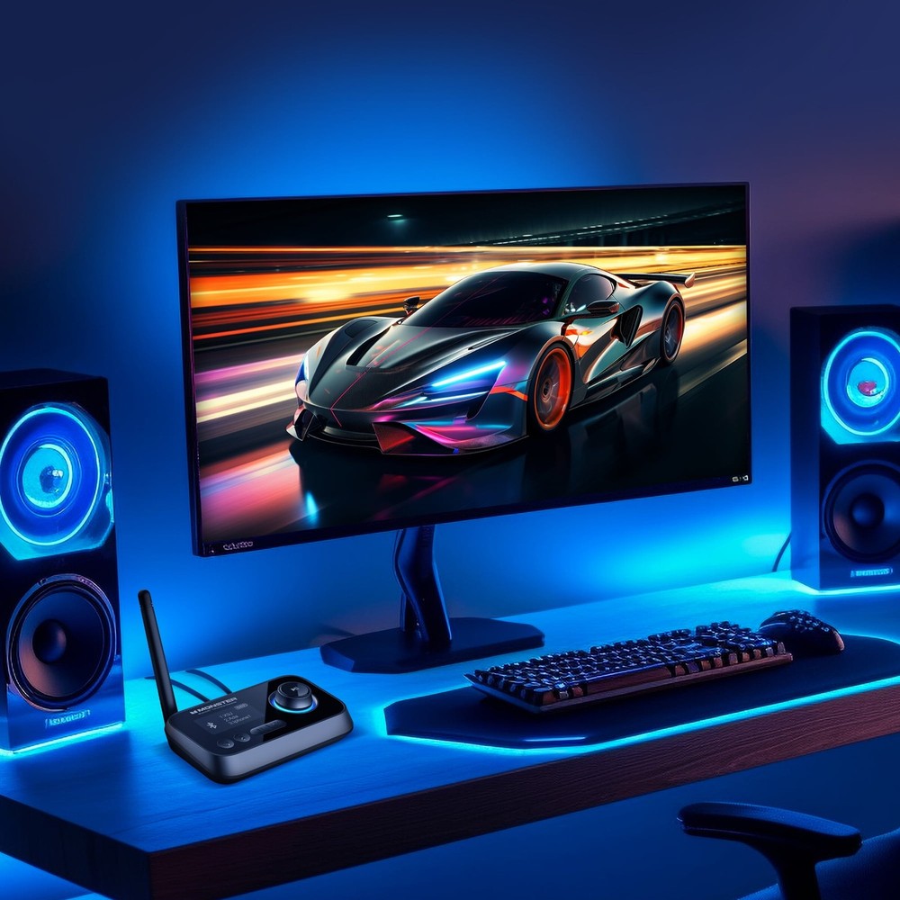 New Bluetooth Wireless Transmitter Receiver, 1.7in 0.35 lb