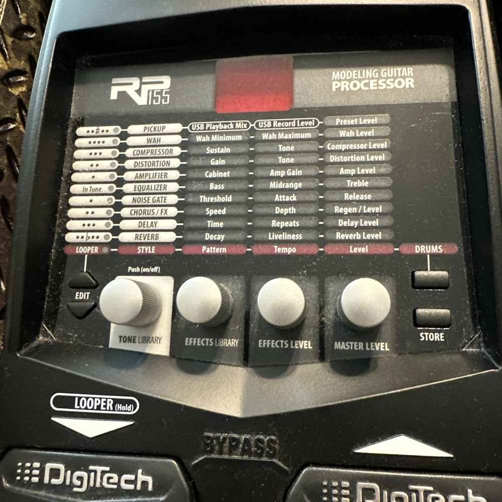 DigiTech RP155 Multi-Effects Guitar Effect Pedal