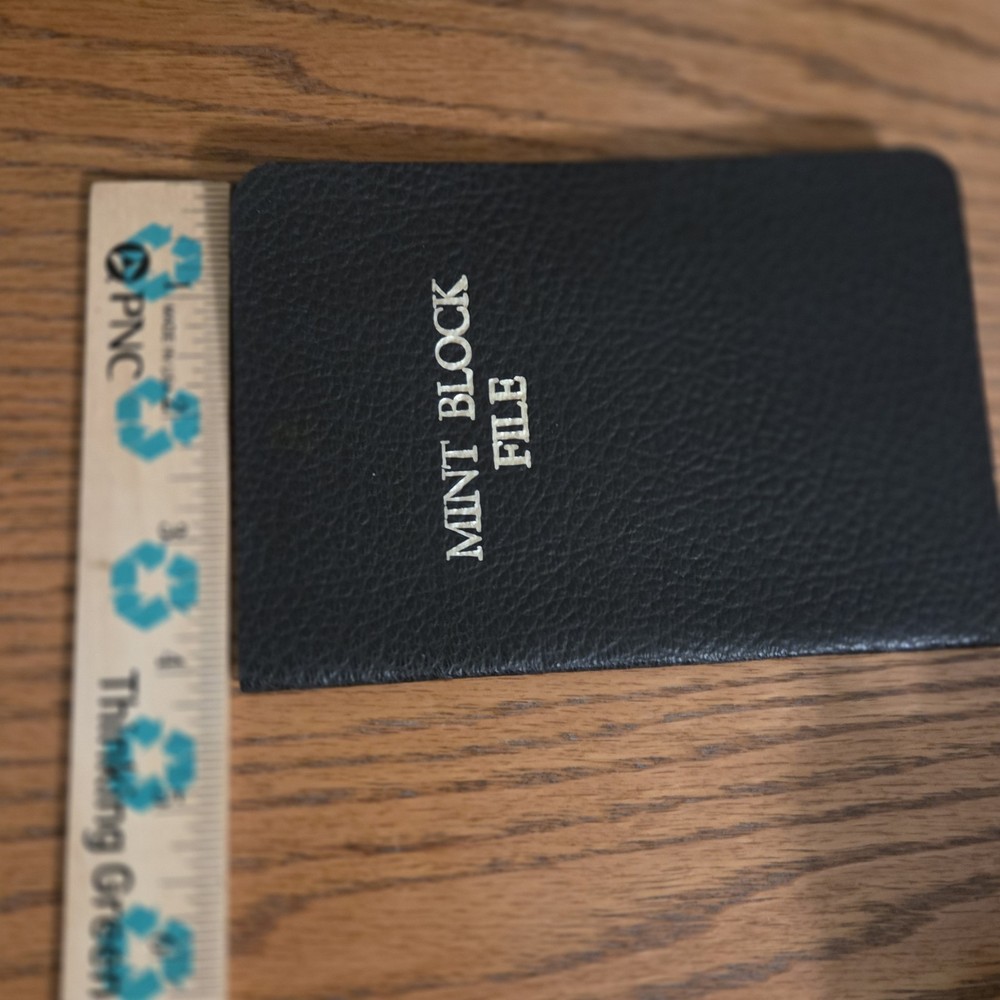 Mint Block File Empty Brand New Stamp Collecting Vintage