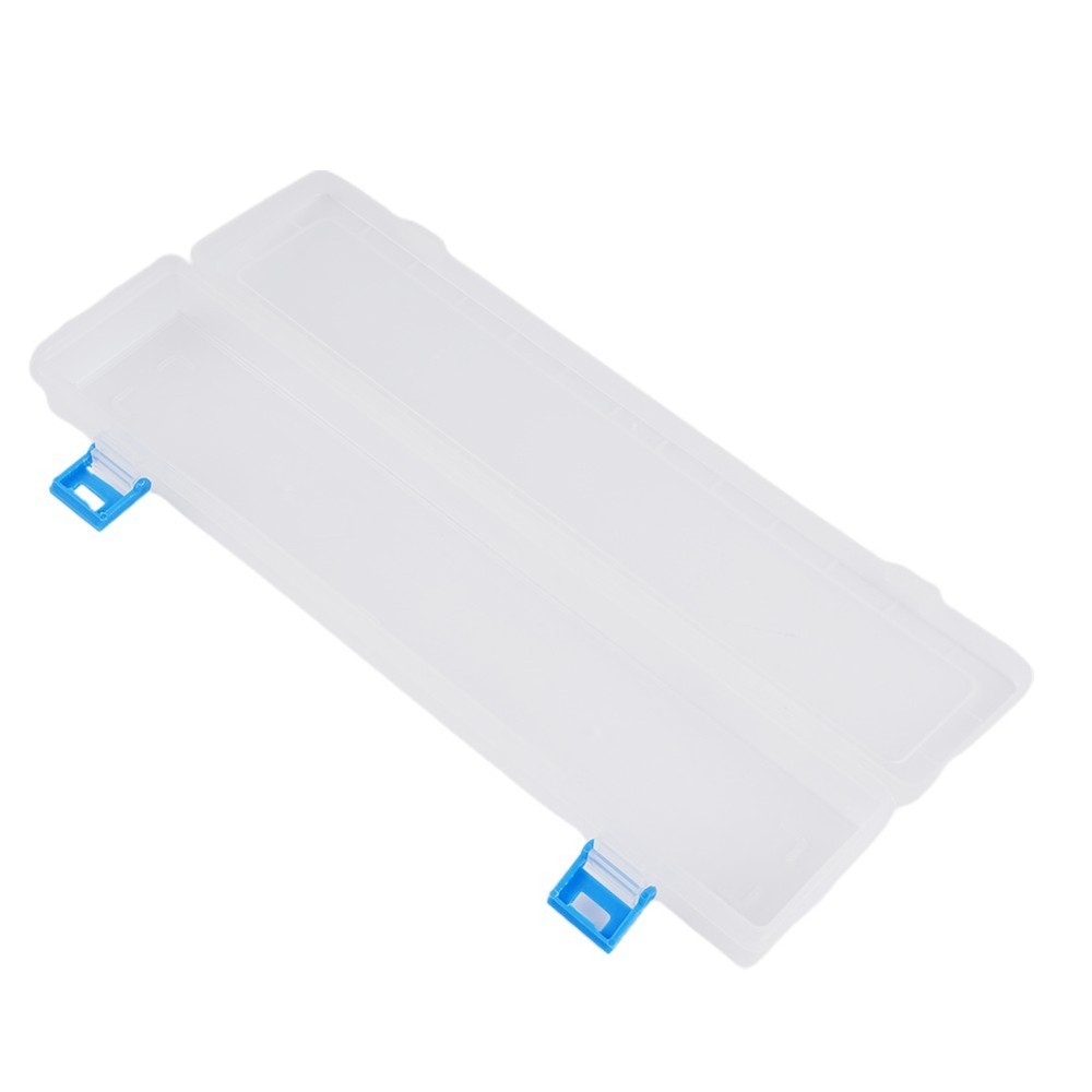 Transparent Storage Box Drawing Tools Bin Toner Pencil Box Storage Box