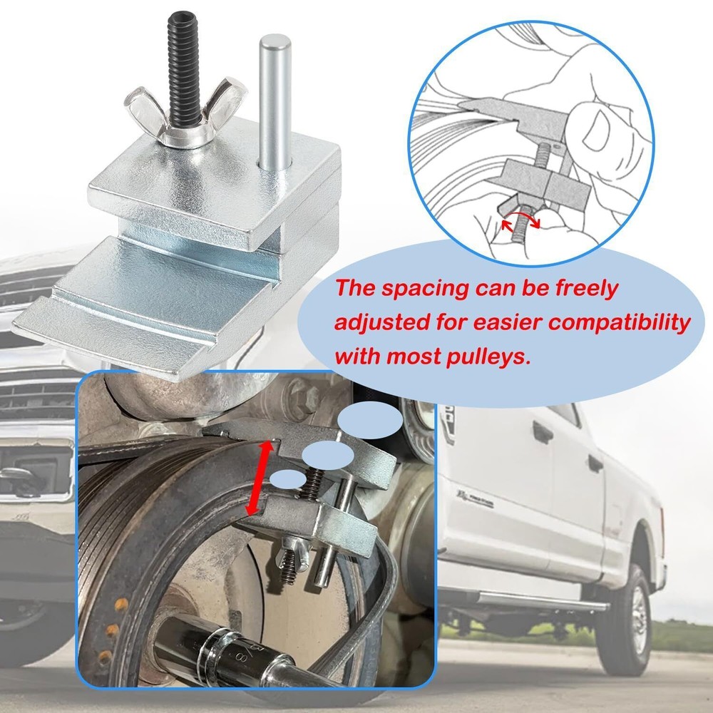 59350 Stretch Belt Installer Tool for Extra Deep Double Pulleys