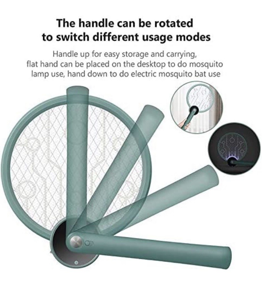 🌟USB Electric Bug Zapper Fly Swatter Racket, Pest Control For Insect Mosquitos