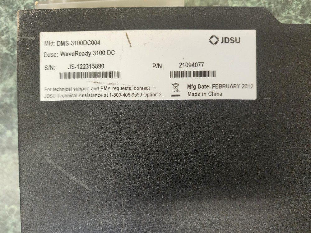 JDSU WaveReady 3100 DC, P/N 21094077 - USED