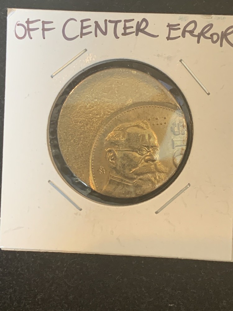 4 Pc Lot Mexico Half Off Center Error Coins MAJOR ERRORS