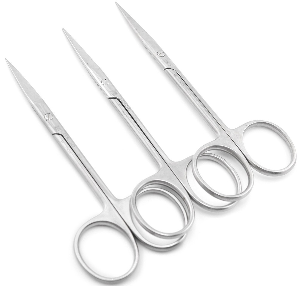 AESCULAP BC064R General Surgery Iris Delicate STR Straight Scissors 4.75"