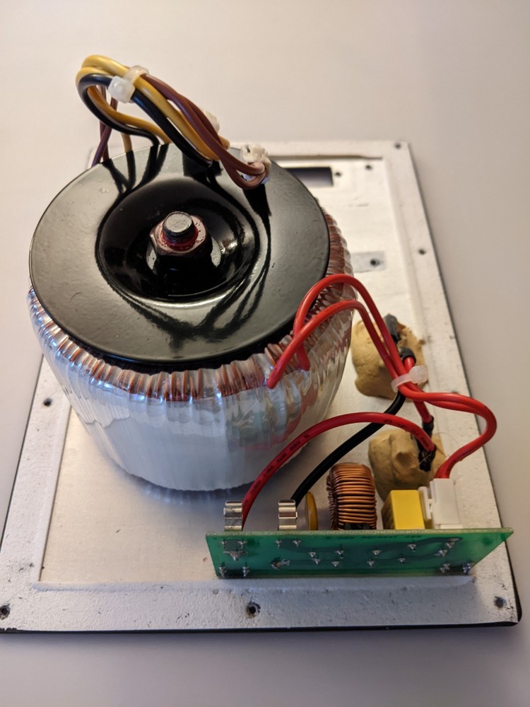 Toroidal Transformer C04-0133R3 Mounted On Back Panel Klipsch iFi. Tested.