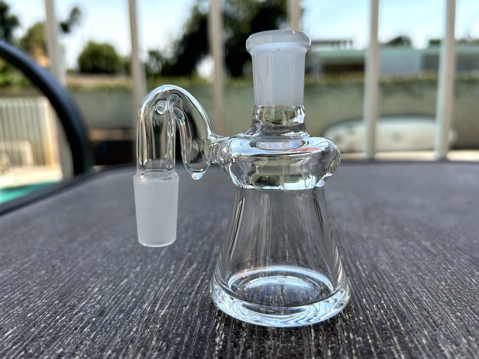 Premium Quality 14mm 90° Mini Dry Ash Catcher Tobacco Water Pipe Bong Bubbler