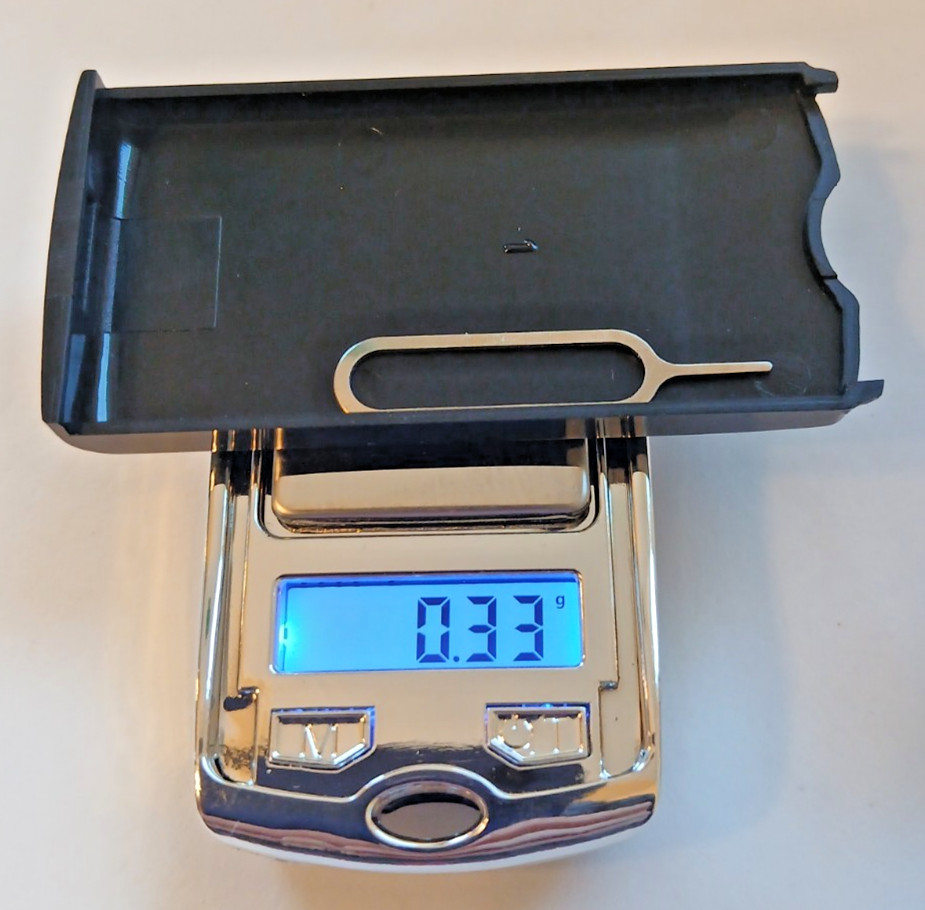 Precision Scale, Very Compact and Portable, Key Chain Scale/0.01g Steps 200g Max