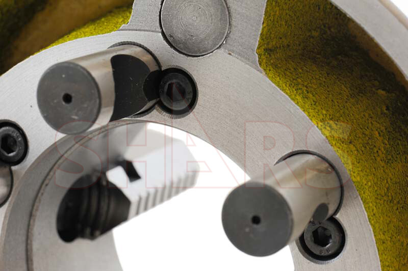 Shars 10" 4 Jaw Independent Lathe Chuck D1-6 Reversible Jaws TIR CERTIFICATE R[