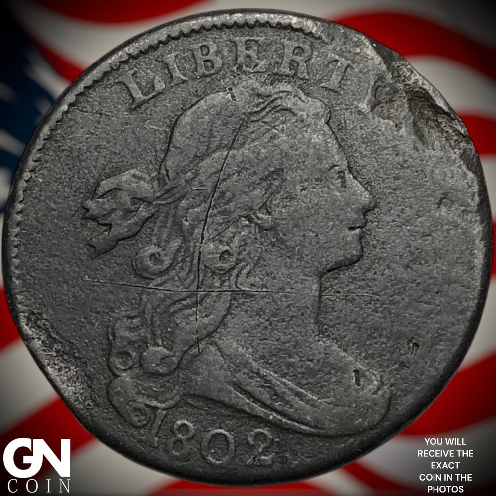 1802 Draped Bust Large Cent Z4210