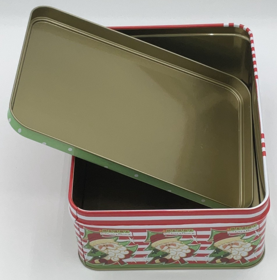 Christmas Cookie Candy Tin