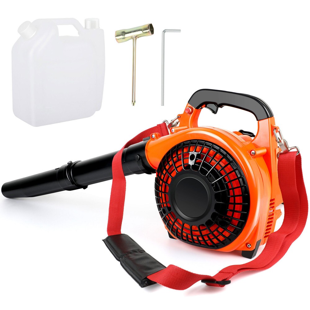 26cc 2-Stroke Handheld Leaf Blower, Gas Powered, Snow Blowing & Yard Cleaning