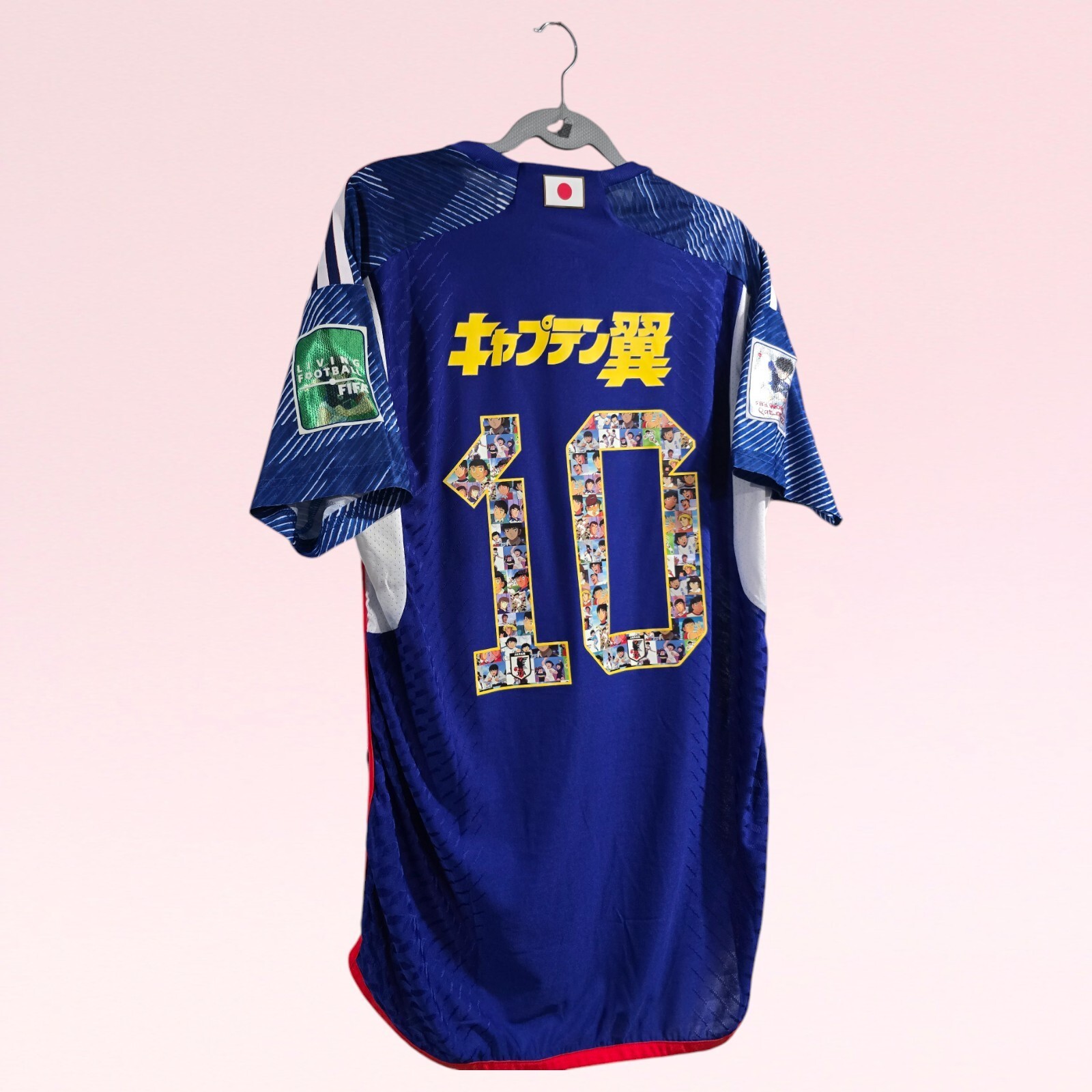 JAPAN HOME NATIONAL TEAM JERSEY - 2022 - CAPTAIN TSUBASA # 10 - MEDIUM
