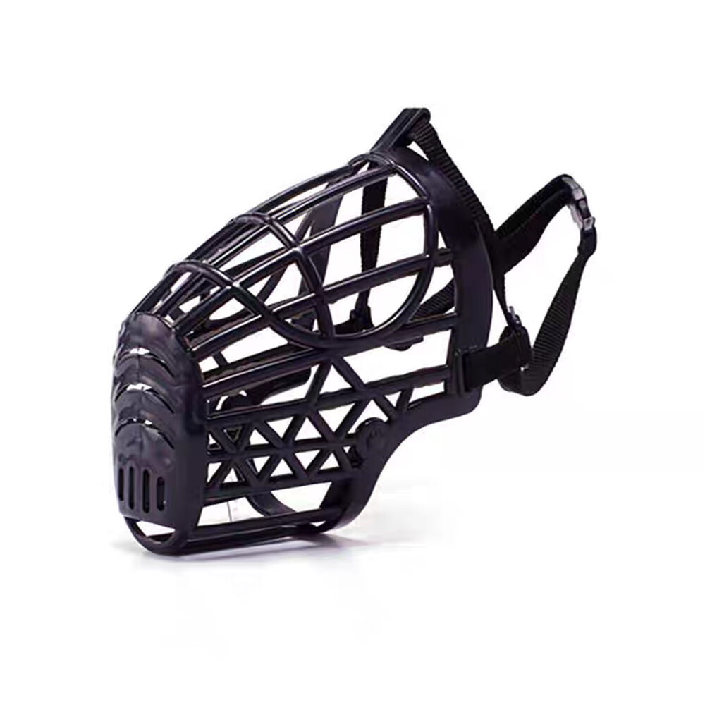 Dog Muzzle Anti Stop Bite Barking Chewing Mesh Mask Training Pet Small Large ❥