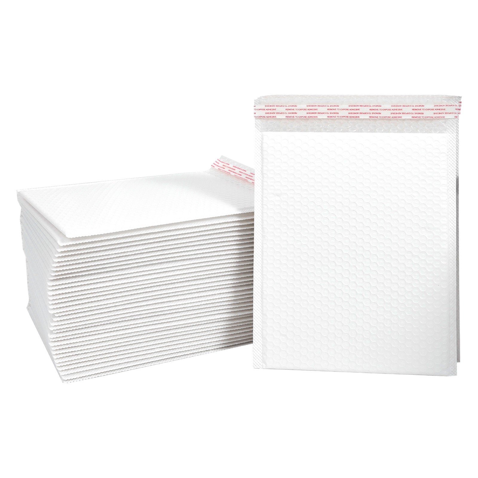 Poly Bubble Mailers 7"x9" /9.8"x11.8" /7.8" x9.8" Tough Dimple Design Bag White