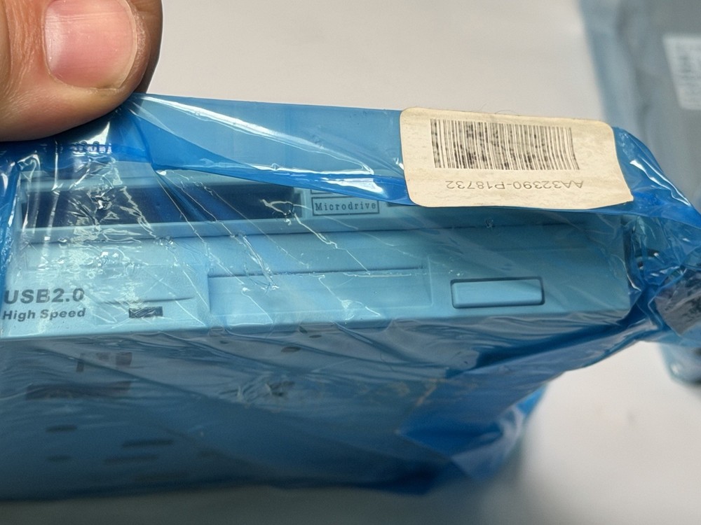 Mitsumi #FA404M Internal Floppy Drive and Card Reader Computer Components White