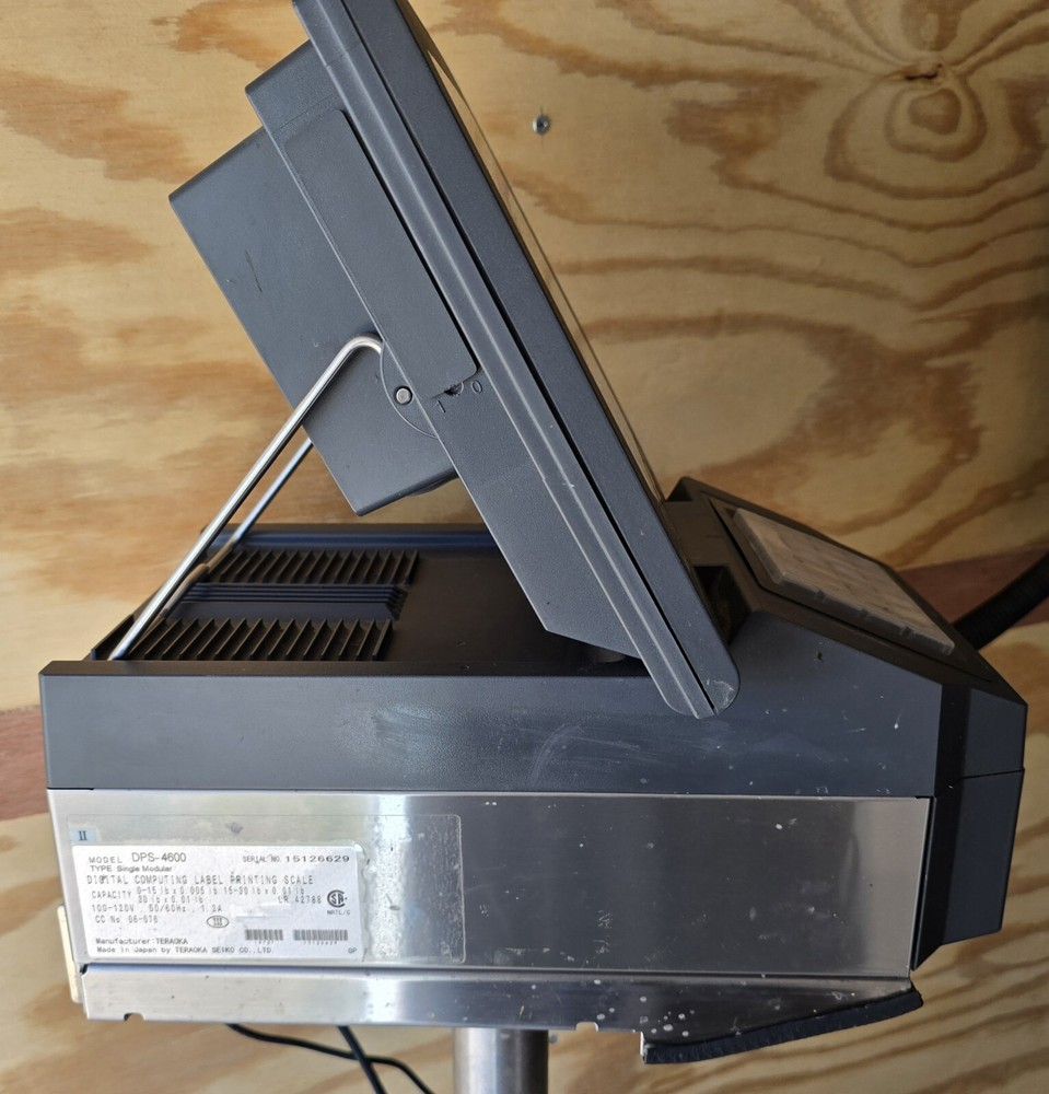 Meat Wrapper Wrap Station DPS-4600 Scale & Labeler