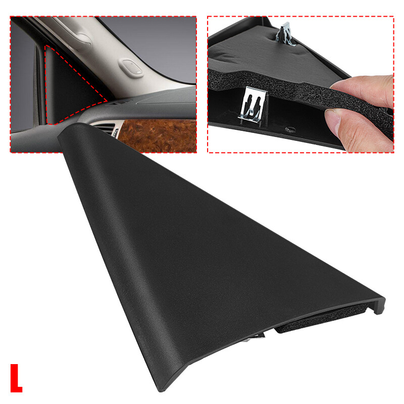 Driver Side Interior Mirror Trim Triangle Cover For Chevy Silverado GMC 2007-14