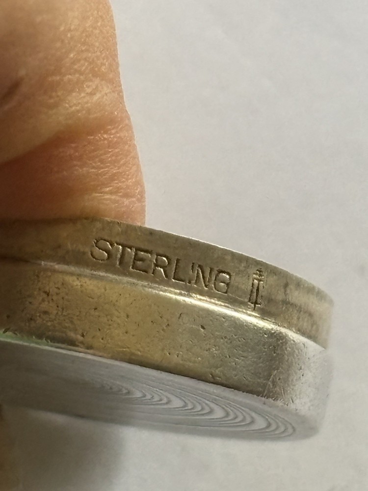 antique sterling silver pill box