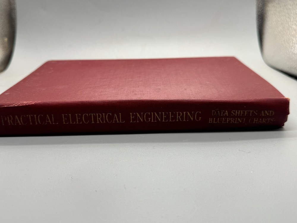 VINTAGE ELECTRICAL ENGINEERING TECHNICAL DATA BOOK HARDCOVER INDUSTRIAL REFERENC