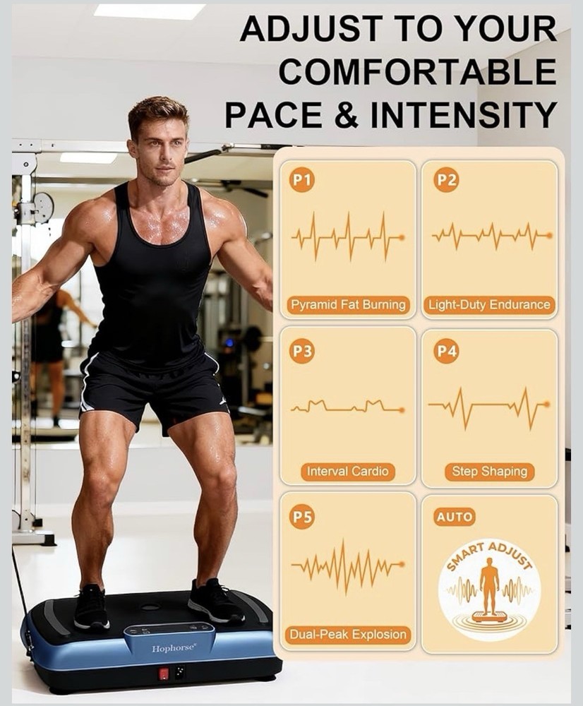 Vibration Plate Exercise Workout Equipment Machine -...