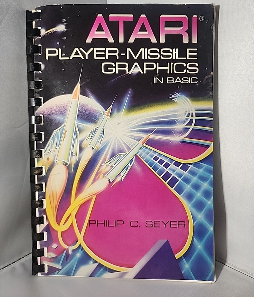 Atari Player-Missile Graphics in Basic Vintage Computer Book Philip C 1st ED PRT