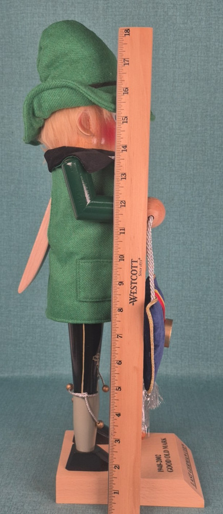 *Signed* Steinbach Good Old Mark Last German Coin Nutcracker